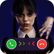 Ikona programu: Wednesday Addams Prank Ca…