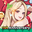 أيقونة البرنامج: Conqueror girls : AFK Idl…