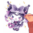 Ícone do programa: Kuro kawaii drawing  colo…