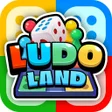 أيقونة البرنامج: Ludo Land - Dice Board Ga…