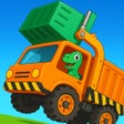 أيقونة البرنامج: Dinosaur Garbage Truck