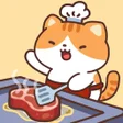 Programın simgesi: Cat Cooking Bar - Food ga…