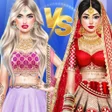 ไอคอนของโปรแกรม: Indian Fashion: MakeUp Dr…