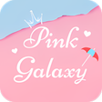 Programın simgesi: Pink Galaxy Font Samsung …