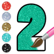 Ikona programu: Glitter Number Coloring a…