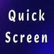 أيقونة البرنامج: Quick Screen - Screen Vid…