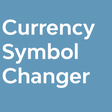 أيقونة البرنامج: Change Currency Symbol fo…