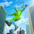 程序图标：Flying Rope Hero Man Figh…