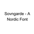 ไอคอนของโปรแกรม: Sovngarde - A Nordic Font
