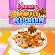 Ícone do programa: Yummy Waffle Ice Cream