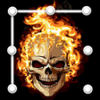 程序图标：Skull Pattern Lock Screen