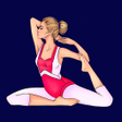 プログラムのアイコン：Pilates workout routineFi…