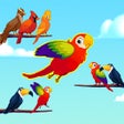 أيقونة البرنامج: Bird Sort: Color Puzzle G…