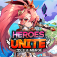 Ikon program: HEROES UNITE : IDLE  MERG…