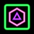 Icoon van programma: Neon Poly - Hexa Puzzle G…