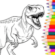 Symbol des Programms: Dino Coloring: Dinosaur g…
