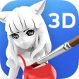 ColorMinis 3D Anime Coloring