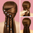 プログラムのアイコン：Hairstyles step by step e…
