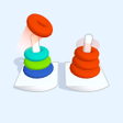 プログラムのアイコン：Color Toy Sorting - Hoop …