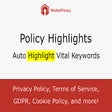Ícone do programa: Policy Highlights: Focus …