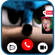プログラムのアイコン：Fake Soniic Video Call  C…