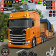 أيقونة البرنامج: US Truck Driving Games Si…