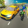 Icon of program: Sports Car vs Motor Bike …