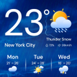 ไอคอนของโปรแกรม: Weather Live - Daily  Rad…