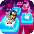 Ikona programu: Skibidi 3D Run Music Tile…