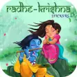 Radha Krishna Image  Sticker