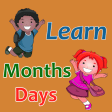 Learning Days of the Week and Months of Year names