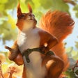 Programın simgesi: Squirrel Pet Animals Simu…