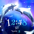 Ícone do programa: Dolphin Blue LWP Trial