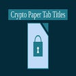 Crypto Research Paper Tab Titles