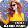 プログラムのアイコン：Emoji Background Photo Ma…