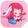 程序图标：Girly Stickers - WASticke…