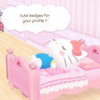 أيقونة البرنامج: cute badges for your prof…