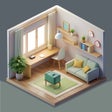 Ikona programu: Merge House  Room Sort Pu…