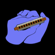 Symbol des Programms: Harmonica Bending Trainer