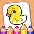 Ikona programu: Coloring game for toddler…