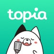程序图标：トピアtopia - アバターカラオケ配信アプリ
