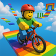 Programın simgesi: Rainbow Obby Parkour: Run…