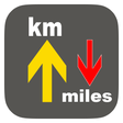 Ícone do programa: Miles to Kilometers / mil…