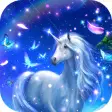 Unicorn Live Wallpaper Glitter