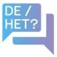 ไอคอนของโปรแกรม: De of het? Simpel lidwoor…