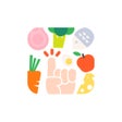 Symbol des Programms: 식자재쿡