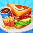 أيقونة البرنامج: Cooking Train - Food Game…