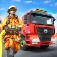 Firefighter Truck Rescue Drive Hero