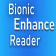 أيقونة البرنامج: Bionic Enhance Reader