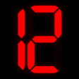 Ikona programu: XXL Digital Alarm Clock